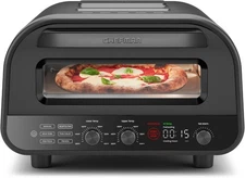 CHEFMAN RJ25PO12 Indoor Pizza Oven - Stainless Black (Open Box)