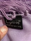 Large Lavender Fringes Shawl Cejon — photo 5