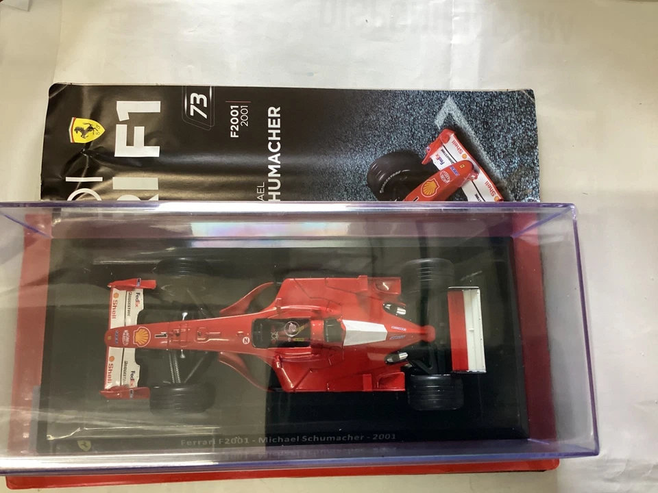 FERRARI  F2001 MICHAEL SCHUMACHER 2001 1/24.  DIE CAST centauria - Immagine 4 di 4