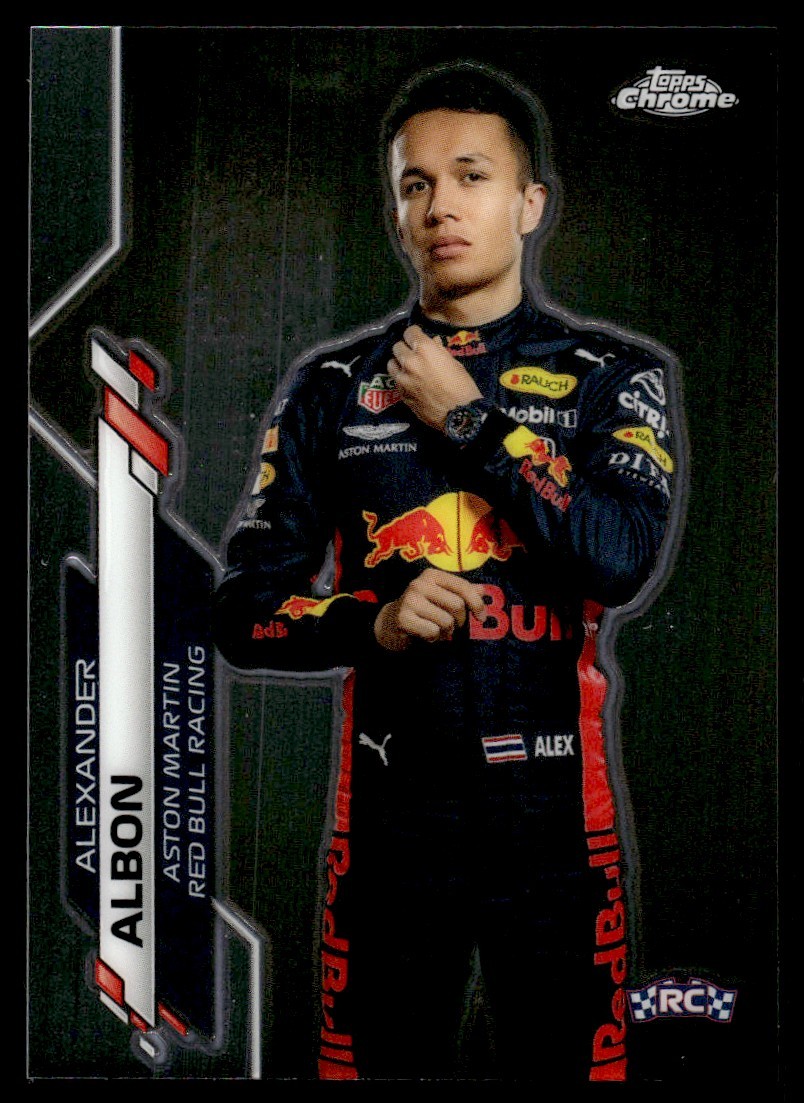 2020 Topps Chrome Formula 1 Alexander Albon Aston Martin RB Racing #5