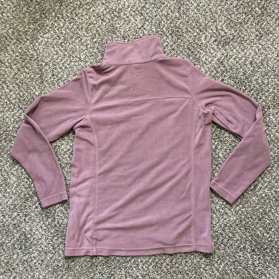 Pullover Columbia para mujer grande malva Lake Aloha media cremallera polar ligero Foto 2 de 4