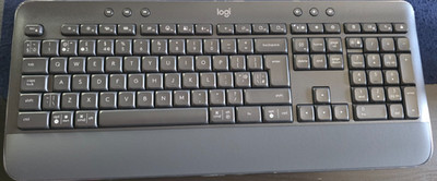 Logi K650 for Business Bluetooth Compact QWERTZ Englisch Tastatur Schwarz