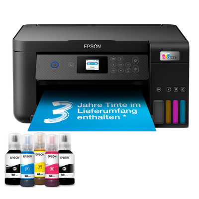 Epson Drucker EcoTank ET-2851, 3-in-1 Multifunktionsgerät WLAN