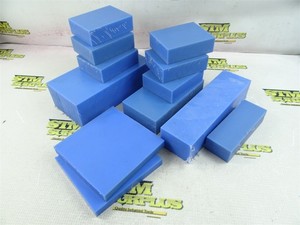 12PCS (7LBS) OF MC901 NYLON 6 MACHINABLE PLASTIC STOCK 