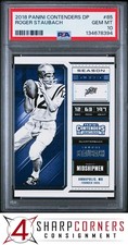 2018 PANINI CONTENDERS DRAFT PICK #85 ROGER STAUBACH HOF PSA 10