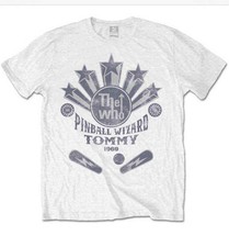 T-shirt uomo The Who pinball mago pinne merce ufficiale