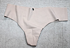 Brand New Seamless Hipster/Thong Style Knickers, Tan, Medium UK 10-12