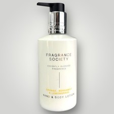M&S Fragrance Society ORANGE BERGAMOT & LEMONGRASS Hand Body Lotion Cream 265ml