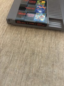 Super Mario Bros / Tetris / World Cup Nintendo NES PAL Loose