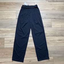 Cider Womens Pleated Dress Pants Size XS Black