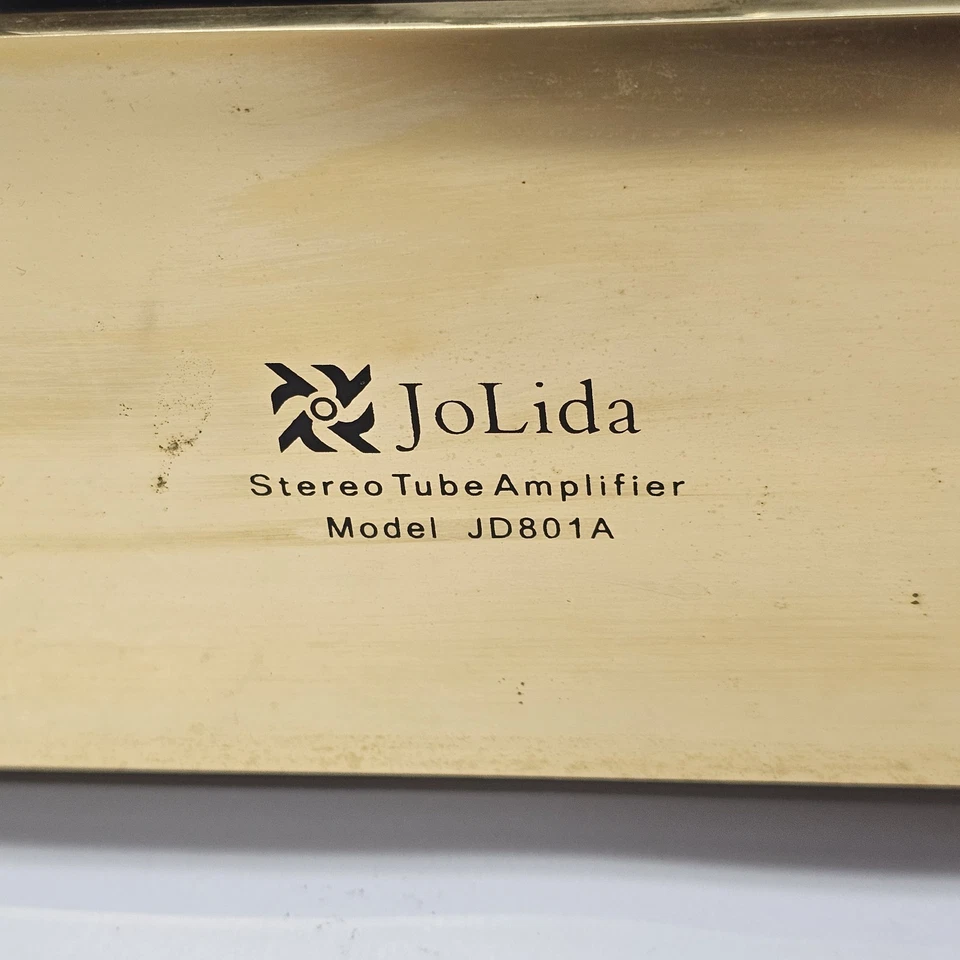 Amplificador estéreo tubo de vacío integrado Jolida Hi-Fi audiófilo modelo JD801A Foto 4 de 4