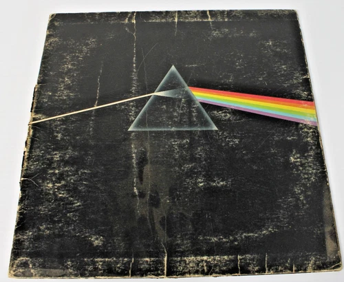 Pink Floyd- The Dark Side of the Moon, 1973 Harvest 12" 33 RPM LP Vinyl- VG