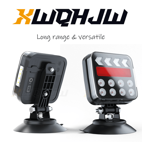 2X LED Magnetic Wireless Trailer TailLight For Trailer-Truck Automotive US⭐ - Picture 1 of 10