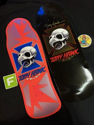 SIGNED Tony Hawk 16 Bones Brigade & Series 6 Pink Powell