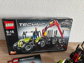 LEGO &reg; Technic tractor with forestry crane / set 8049 | used