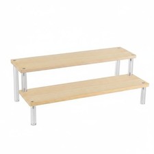 Acrylic Display Rack Transparent Clear Figure Stand Easy to Clean for Desk