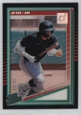 2025 Panini Donruss Clearly Rated Prospects Black 2/10 JD Dix #192 0l1