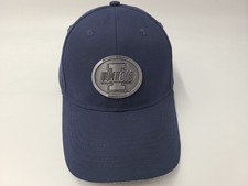 University of Illinois Fighting Illini Metal Logo Adjustable Hat Cap NCAA Blue