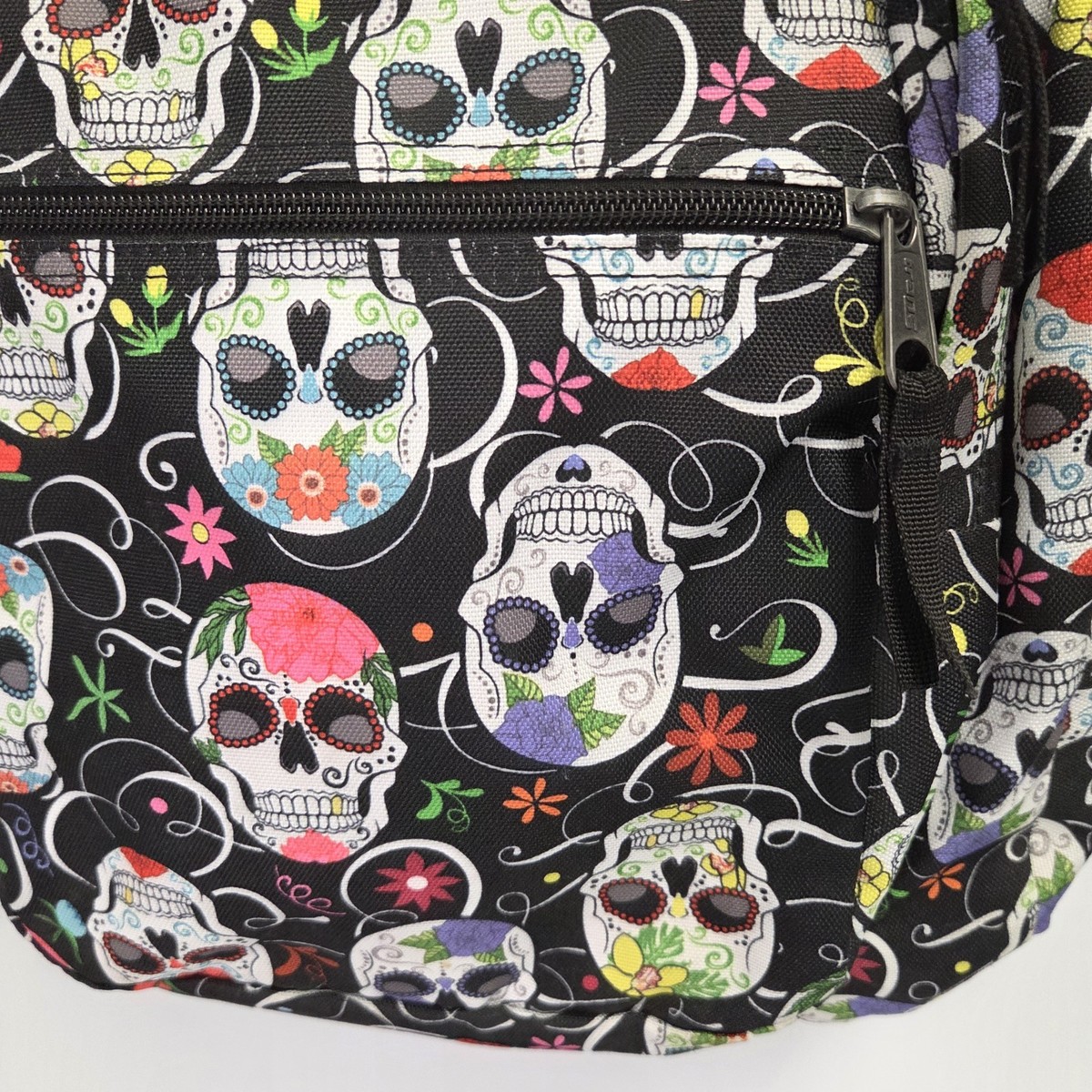Jansport Trans Sugar Skull Dia De Los Muertos Backpack  display picture 1