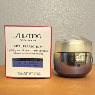 Shiseido Vital Perfection Uplifting and Firming Cream Enriched 1.7 oz Face Lift