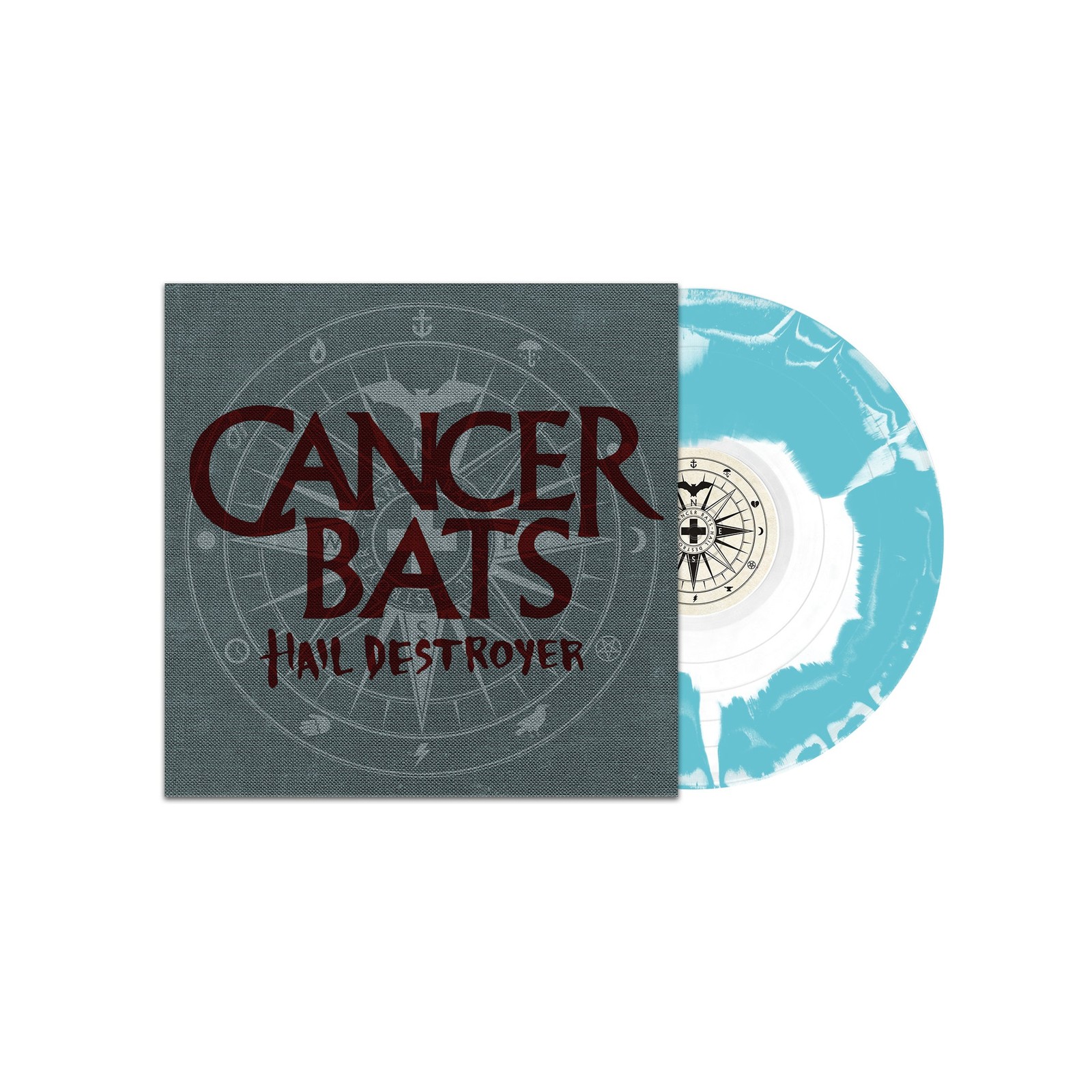 Cancer Bats | Hail Destroyer | Vinyl LP - Blue and White
