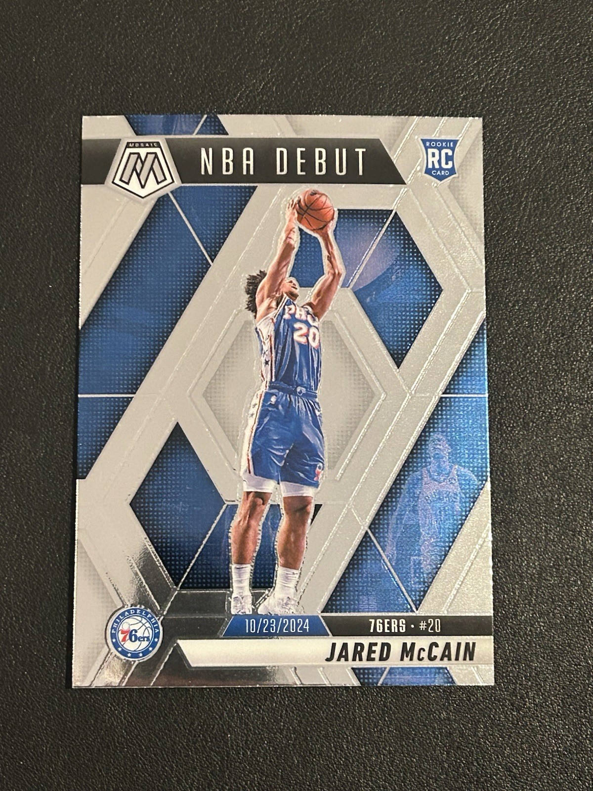 2024-25 Panini Mosaic - NBA Debut Jared McCain #263 (RC)