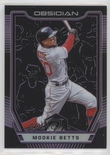 2019 Chronicles Obsidian Electric Etch Purple Prizm 32/99 Mookie Betts #51 00d2