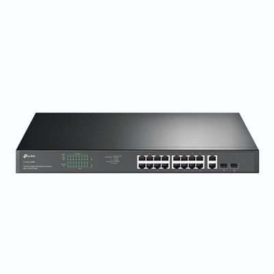 TP-Link TL-SG1218MPE JetStream 16 Port Gigabit Easy Smart PoE/PoE+ Switch