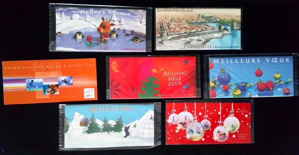 LOT DE 13 BLOCS SOUVENIRS PHILATÉLIQUE  NEUFS SOUS BLISTER + 3 OUVERTS cf détail - Photo 2/4