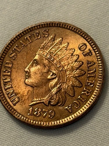1879 Indian Head Cent Penny MS ++++++
