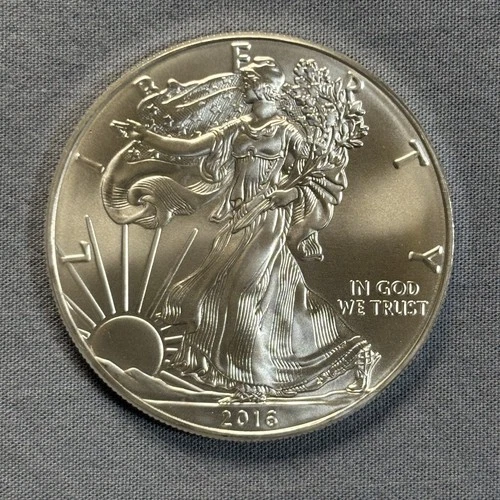 2016 American Silver Eagle 1 oz .999 Fine Silver $1 BU Brilliant Coin
