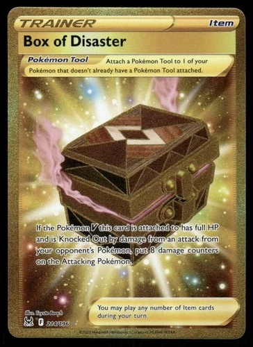 Pokemon Cards Box of Disaster 214/196 Lost Origin Secret Rare NM