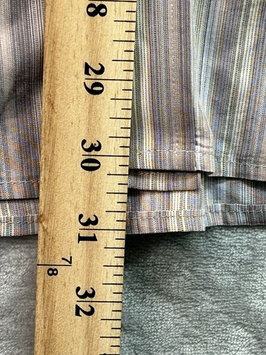 Pronto Uomo Herren Langarm Button Down Kragen Hemd gestreift Gr. 2XL Arbeit - Bild 6 von 10