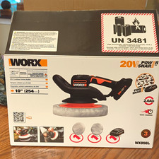 Worx Wx856l 20v 10in Random Orbital Stool Buffer Kit W2.0ah Battery Worx Wx856l 20v 10in Random Orbital Stool Buffer Kit W2.0ah Battery