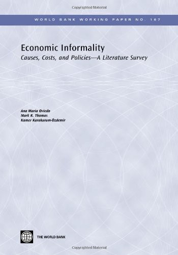 Economic Informality: Causes, Costs, and Polici. Oviedo<|