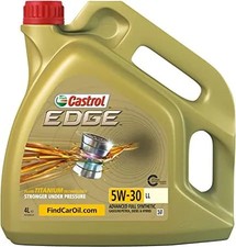 4l Castrol Edge 5W-30 LL Titanium Longlife Motoröl Porsche C30 VW 50400/ 50700