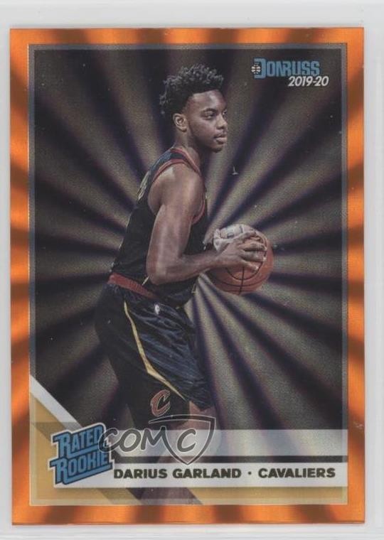 2019 Panini Donruss Rated Holo Orange Laser Darius Garland #250 Rookie RC 11qd