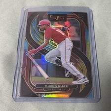 2025 Select Baseball Darren Baker #200 Tie Dye Prizm 03/25 RC
