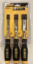 DeWalt DWHT16862 Wood Chisel Set, New
