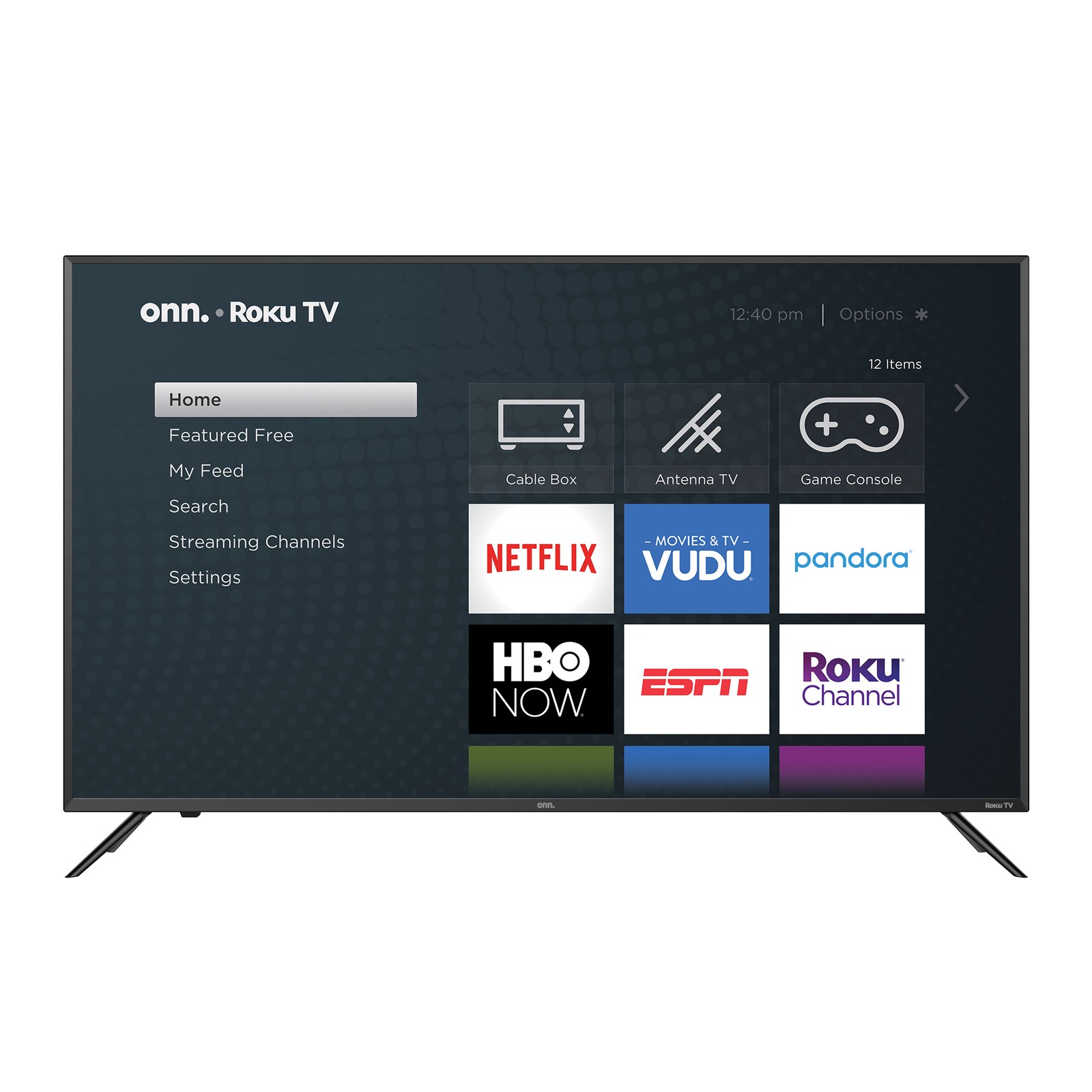 Onn 50" Class 4K (2160P) Roku Smart LED TV (100012585)