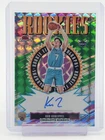 KON KNUEPPEL 2025-26 TOPPS FINEST GREEN GEOMETRIC ROOKIE AUTO /75 #RFA-KK Q7255