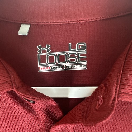Under Armour Mens Polo Shirt Short Sleeve South Carolina Gamecocks USC L Loose - Picture 7 of 11