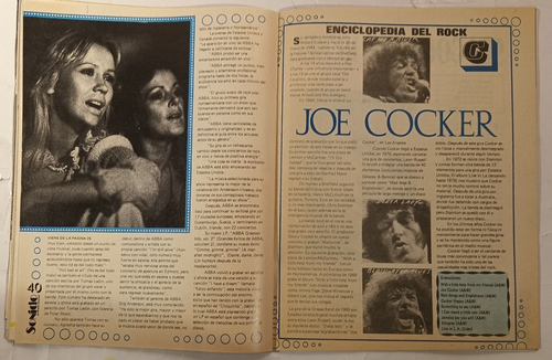 SONIDO MAGAZINE No 40 FEBRUARY 1980 CHICAGO / ABBA + BARBRA STREISAND'S POSTER - Picture 6 of 6