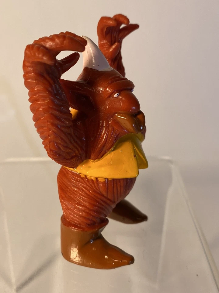 Blackstar RED DEMON 3" PVC FIGURE SERIES 3 MONSTER TROLL Vintage Galoob 1985 - Изображение 3 из 4