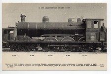 Chemin de fer LOCOMOTIVE Train BELGIQUE Belgium locomotive Belge d'état N° 18