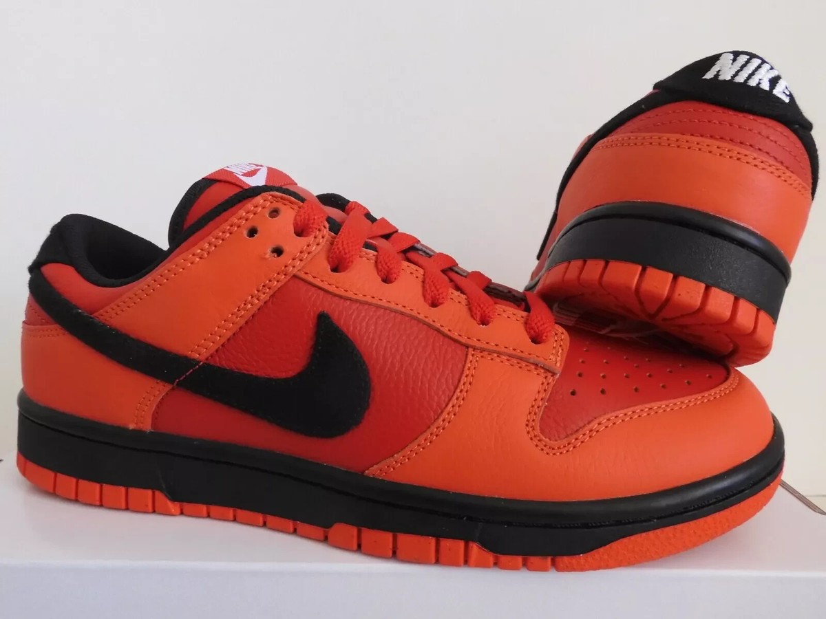 Nike Dunk Low Unlocked By You FJ2253-901 Red/Team Orange-Black US