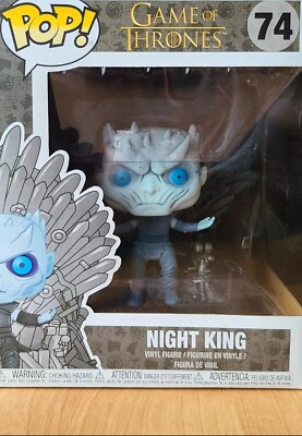 Funko Pop Game Of Thrones Night King Sitting on Throne #74