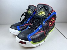 Fila Grant Hill 2 Black Red Men's Basketball Shoes 1BM01753-027 Size 11.5 READ