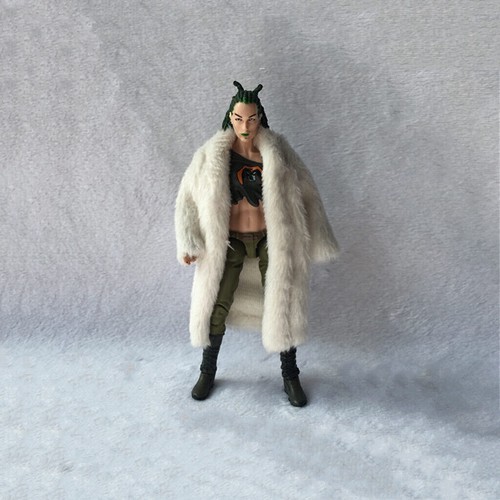 Abrigo de piel 1/18 Parka Prendas exteriores Ropa para figura de acción de 3,75 pulgadas - Imagen 6 de 17