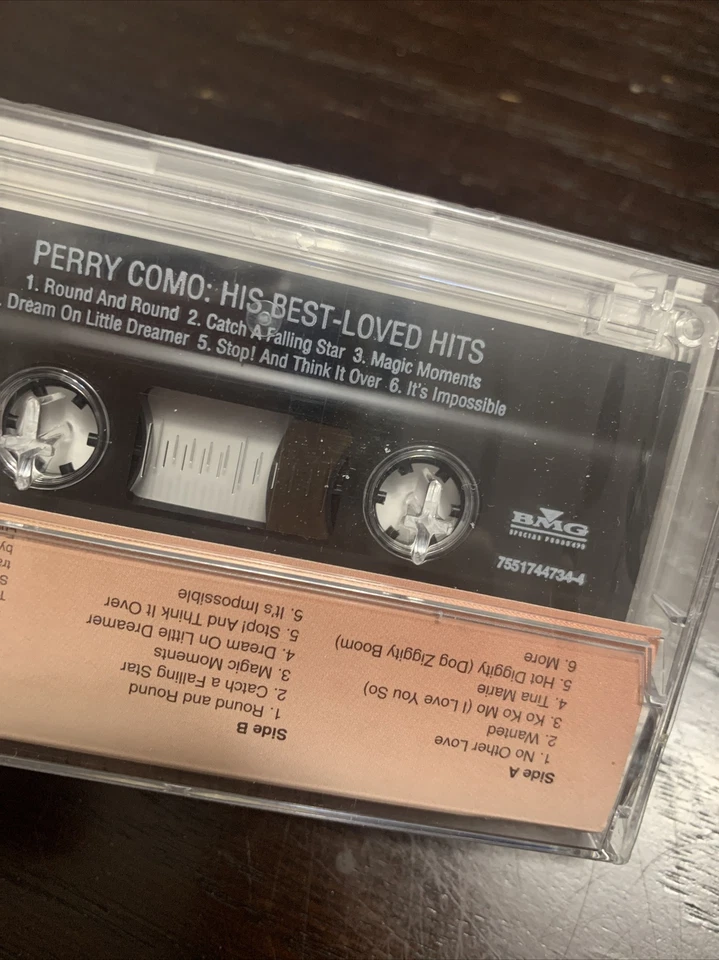 1998 Perry Como His Best Loved Hits Cassette Tape - Image 3 of 4